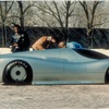 1987 Oldsmobile Aerotech Concept Inspecting Clay Model 