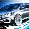 BMW Concept Active Tourer, 2012 - Design Sketch by Michael De Bono