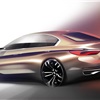 BMW Concept Compact Sedan, 2015 - Design Sketch