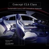 Mercedes-Benz Concept CLA Class, 2023 – The interior points the way forward with the application of innovative new materials