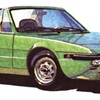 Рисунок А. Захарова - Fiat X1/9 (Bertone), 1973