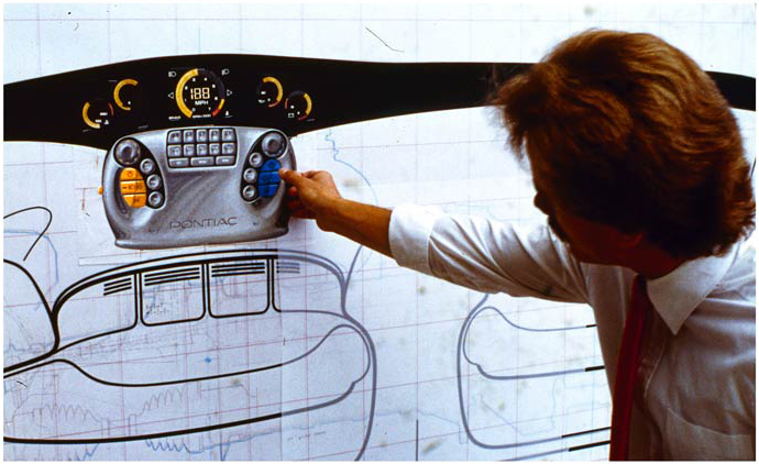 Pontiac Pursuit Concept, 1987 - Design Process