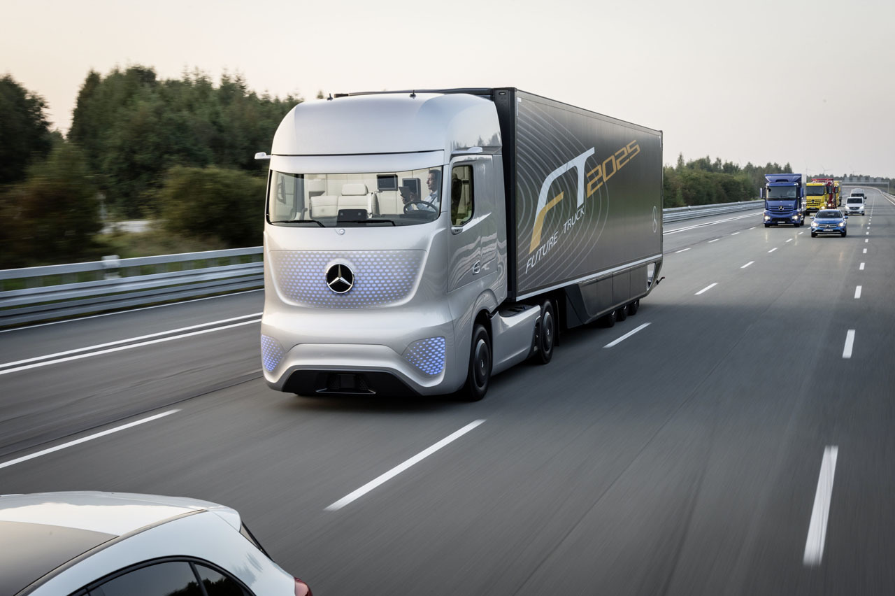 Mercedes-Benz Future Truck 2025, 2014