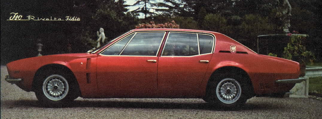 Iso Rivolta S4 Fidia (Ghia), 1967-74