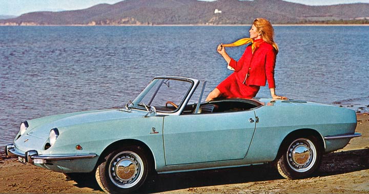 Fiat 850 Sport Spider (Bertone), 1968-73