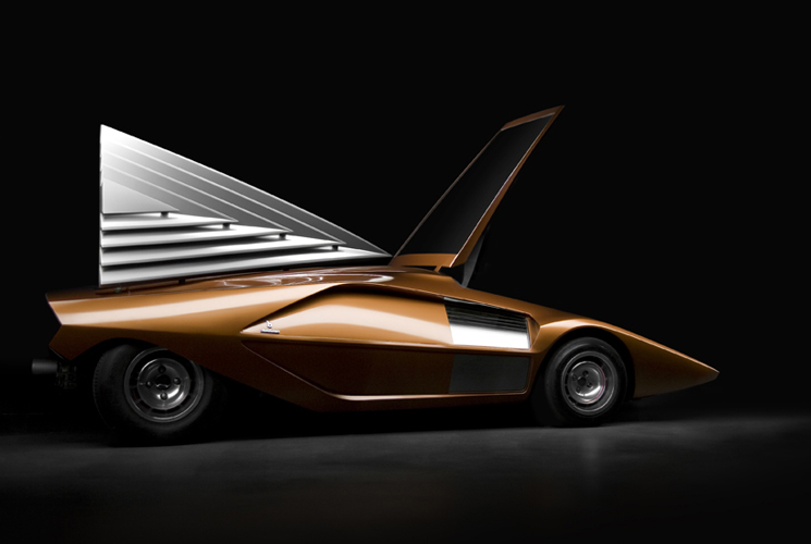 Lancia Stratos Zero (Bertone), 1970 - Photo: Piotr Degler Jablonski