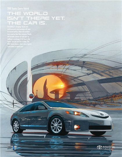 Toyota Camry Hybrid (2010): Syd Mead