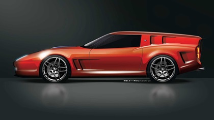 Ferrari Breadvan Homage by Niels van Roij Design (2021)
