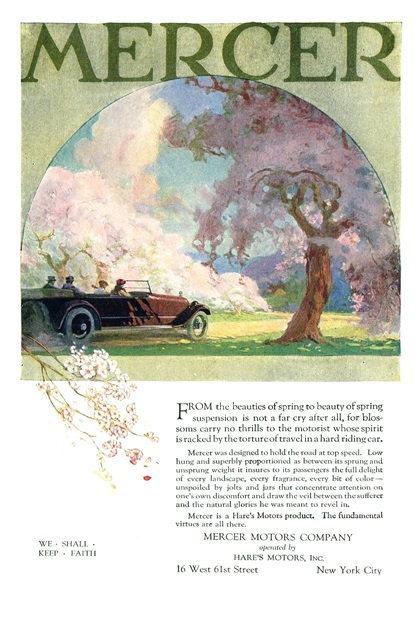 Mercer Advertising Art (1920)