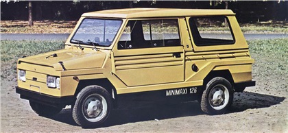 1973 Fiat 126 Minimaxi (Moretti)