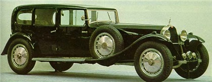 Bugatti Type 41 Royale Limosine body by Park Ward, 1931