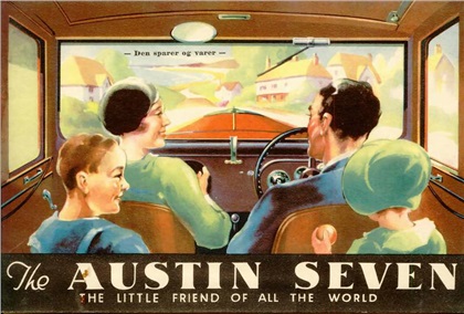 Austin Seven Ad, 1935