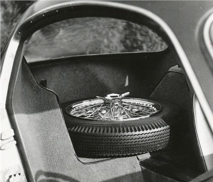 Lotus Elite, 1957-63 - Spare Tire