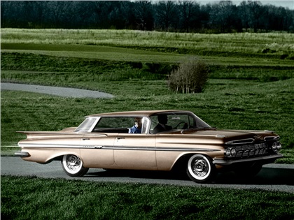 Chevrolet Impala 4-Door Sport Sedan, 1959