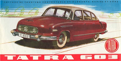 Tatra 603-1, 1959 - Brochure