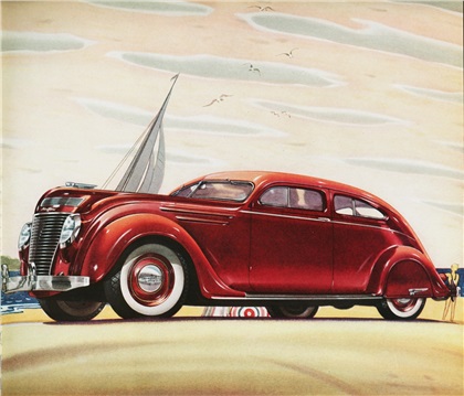 Chrysler Airflow Coupe, 1937 - Ad