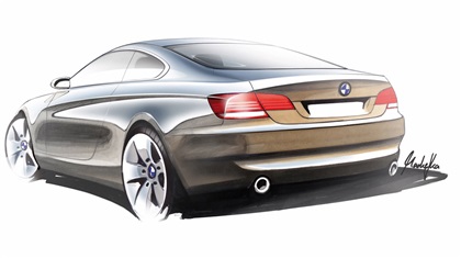 BMW 3-Series coupe, 2006