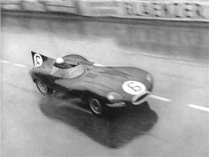 Jaguar D-type, 1955 - Le Mans 24hr (Ivor Bueb)
