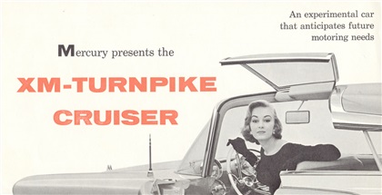 Mercury XM-Turnpike Cruiser, 1956 - Brochure