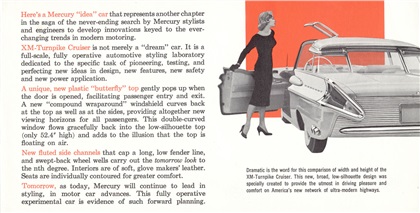 Mercury XM-Turnpike Cruiser, 1956 - Brochure