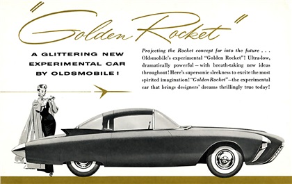 Oldsmobile Golden Rocket, 1956 - Brochure