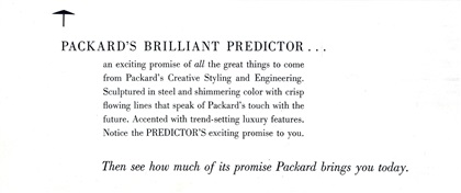 Packard Predictor, 1956 - Folder