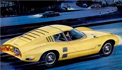 Chevrolet Corvair Monza GT, 1962 - AC SPARKS Advertising Art