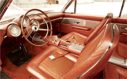 Chrysler Turbine Car (Ghia), 1964 - Interior Dash