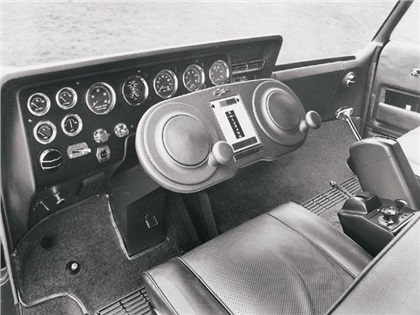 Chevrolet Turbo Titan III, 1965 – Interior — Twin Dial Steering