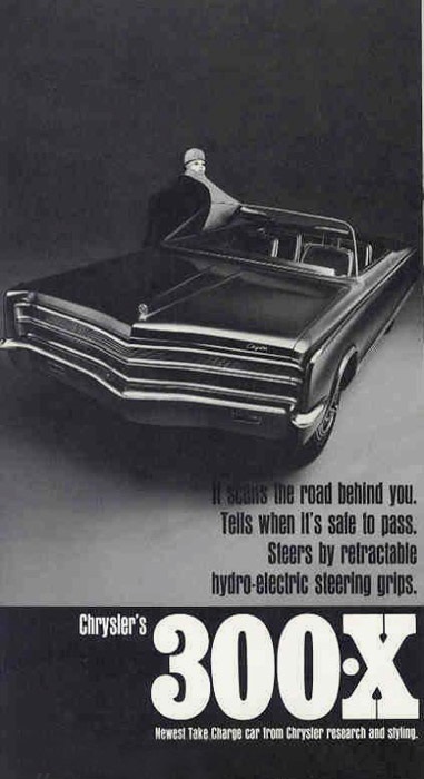 Chrysler 300-X Experimental Car, 1966 - Brochure