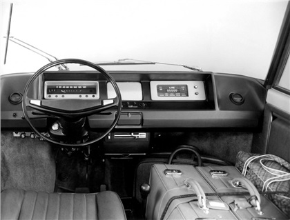 Fiat City Taxi Prototyp, 1968 - Interior