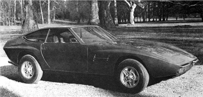Intermeccanica Indra 2+2 Fastback Сoupe, 1973