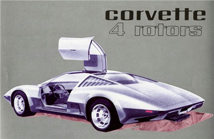 Chevrolet Corvette 4 Rotors, 1973