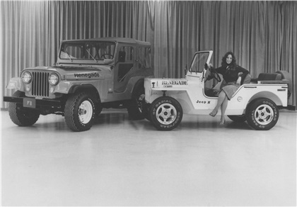 Jeep Renegade and Jeep II concept - 1977