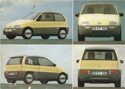 Opel Junior Concept, 1983