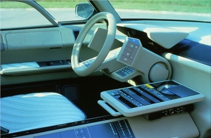 Citroen Eole Concept, 1986 - Interior