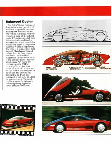 Buick WildCat, 1985 - Brochure