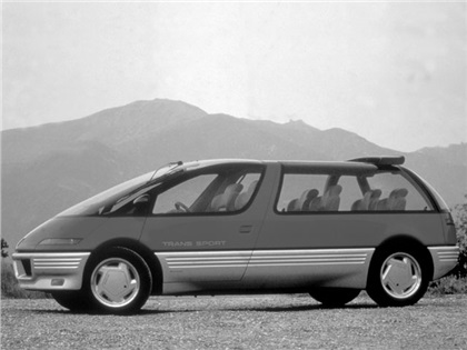Though the proportions are different between the concept and production versions of the Trans Sport, the design cues are similar. The first Pontiac concept of the '80s became the first new Pontiac production vehicle of the '90s.