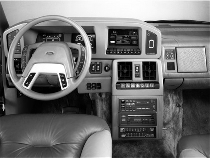 Ford HFX Aerostar (Ghia), 1987 - Interior