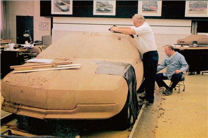 Cadillac Voyage Concept, 1988 - Design Process