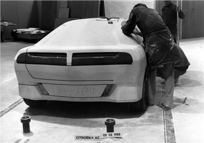 Citroen Activa Concept, 1988 - Design Process