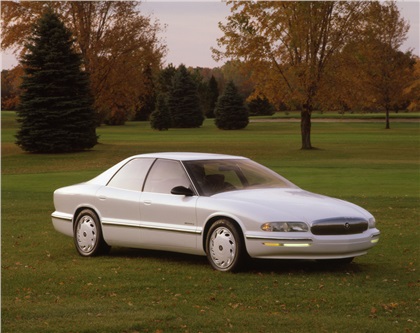 Buick Park Avenue Essence Concept Car, 1989 - White