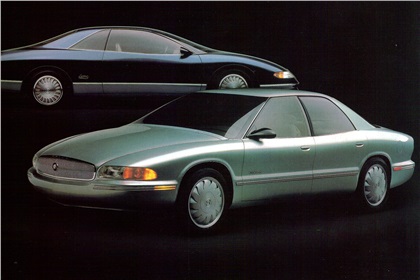 1989 Buick Park Avenue Essence and 1988 Buick Lucerne Concept Cars