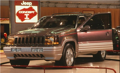 Jeep Concept I, 1989 - at Detroit Auto Show