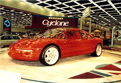 Mercury Cyclone, 1990 - at the International Motor Shows of Detroit