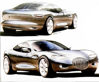 Chrysler 300 Concept, 1991 - Design Sketch