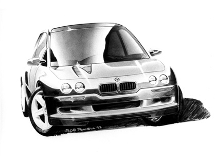 Concept vehicle Z13, 1993, Design sketch