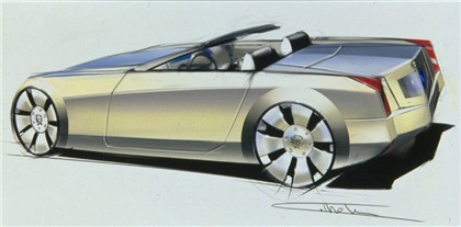 Cadillac Evoq Concept, 1999 - Design Sketch