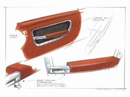 Audi Steppenwolf, 2000 - Design sketch