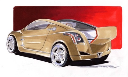 Hyundai Clix Concept, 2001 - Design Sketch